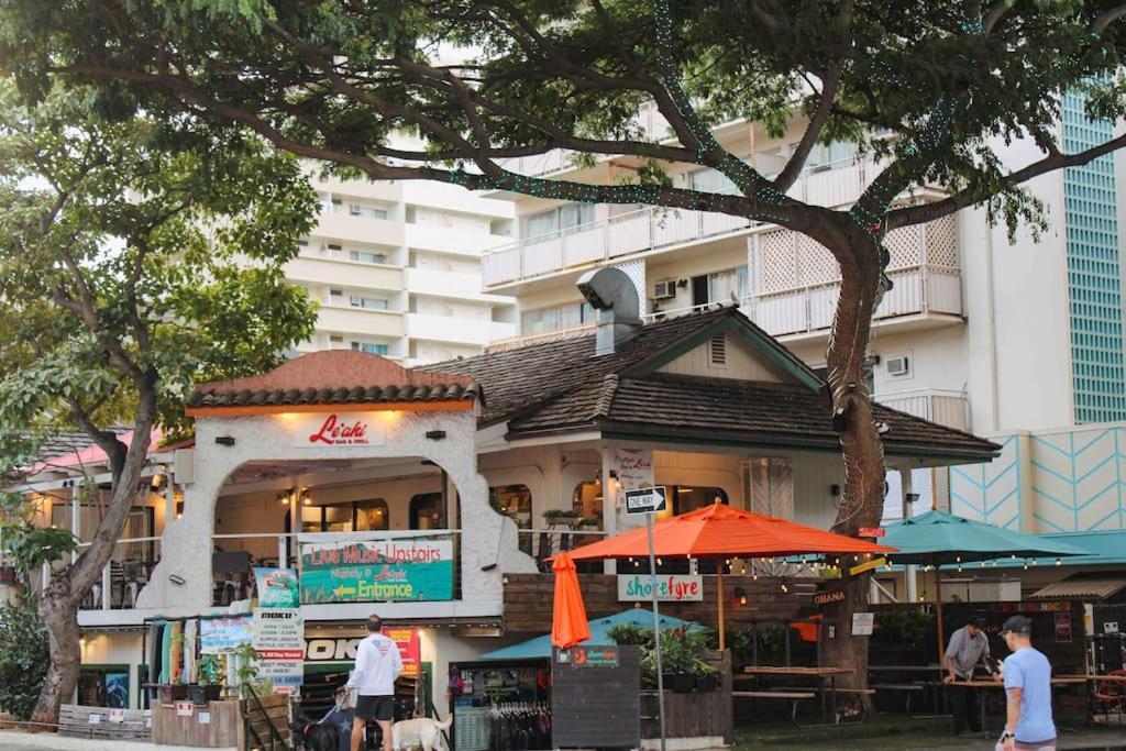 Seashore Waikiki Studio 1 Block From A Beach No Resort Fees ホノルル エクステリア 写真